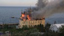 ミサイル攻撃で死者５人、「ハリー・ポッター城」にも被害　ウクライナ南部