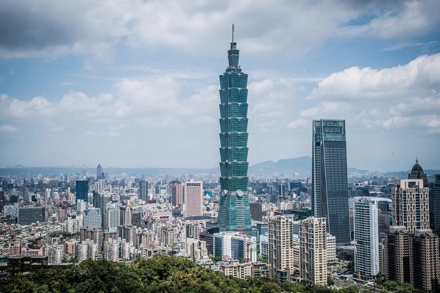 ２００４年から０７年まで世界一の超高層ビルだった「台北１０１」
