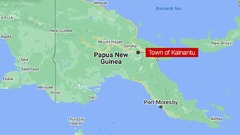 パプアニューギニアでＭ７．６の地震、津波警報は解除