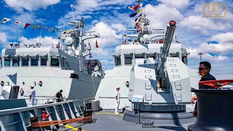 中国海軍の艦船がカンボジアのリアム海軍基地に寄港したことがわかった/Cambodia Defense Minister