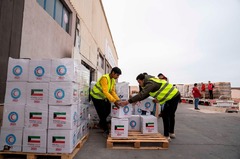 イスラエル人質とパレスチナ住民のための医薬品、ガザに到達　カタール仲介