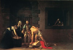 「洗礼者聖ヨハネの斬首」はカラバッジョが描いた最大の絵で、唯一知られている署名入りの作品だ