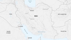 イラン中部イスファハン近郊で爆発　現地報道