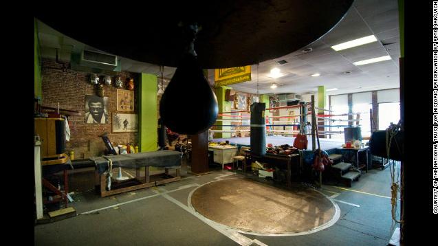 ボクシングの元ヘビー級チャンピオン、ジョー・フレイザーが使っていたボクシングジム（フィラデルフィア）。史跡の指定は受けていない＝ＮＴＨＰ提供
