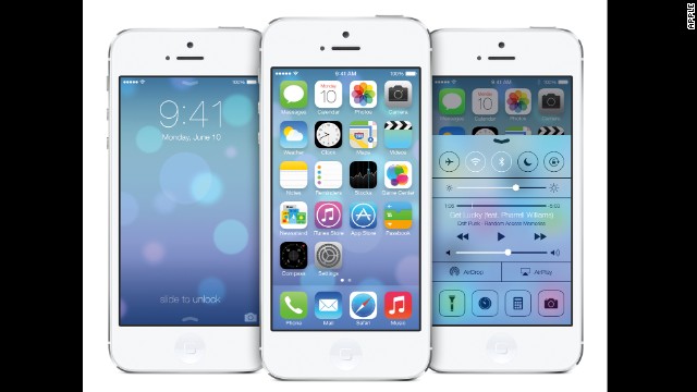 新ＯＳ「ｉＯＳ７」は今月１８日から利用可能だ