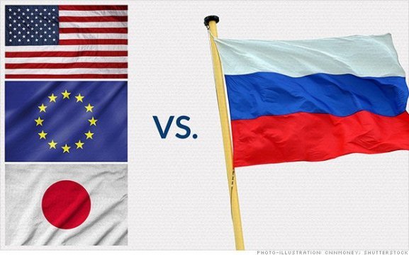 日米欧がロシアに対する追加制裁を表明した＝CNN Money/ShutterStock提供