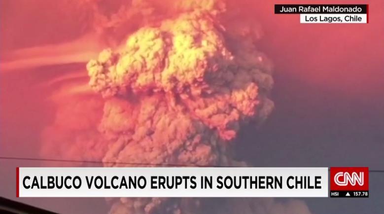 Cnn Co Jp チリの火山が２度噴火 ４３年ぶり 住民１５００人避難