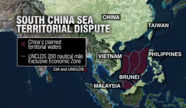 米国とベトナムの関係強化の背景には、南シナ海における中国の台頭がある