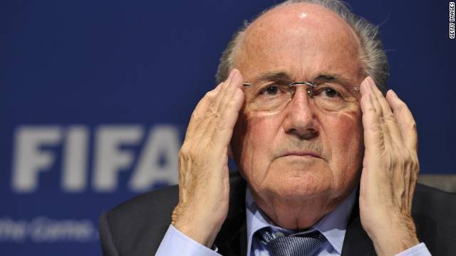 ＦＩＦＡのブラッター会長。辞意表明も捜査の手は緩まず