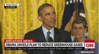 オバマ大統領がＣＯ２排出削減計画を発表