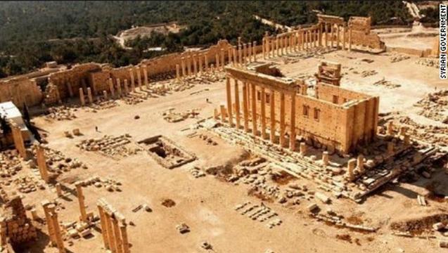 シリア中部パルミラのベル神殿がｉｓｉｓによって破壊されたとみられている