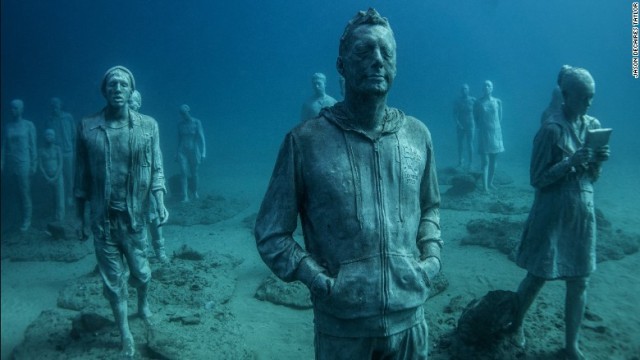 Cnn Co Jp 海の底に彫刻の森 欧州初の海中美術館開業へ スペイン