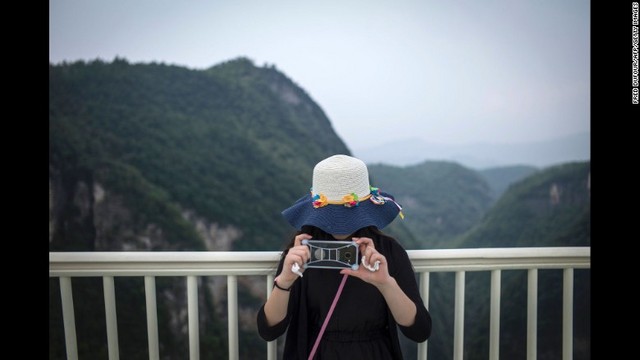 自撮り棒も禁止されているという