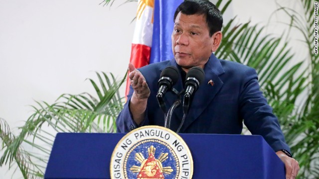 トランプ氏とは「似たもの同士」と語るフィリピンのドゥテルテ大統領