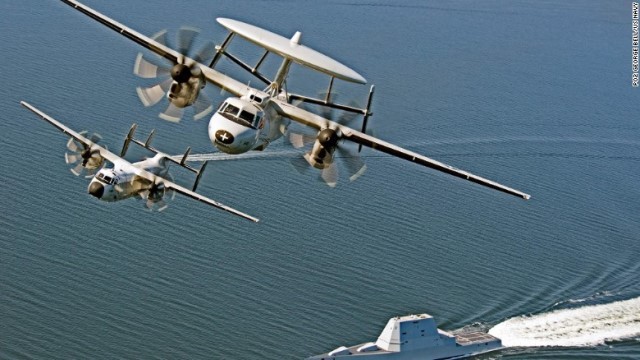 米海軍、最新型の早期警戒機を岩国配備へ　ステルス機も捕捉