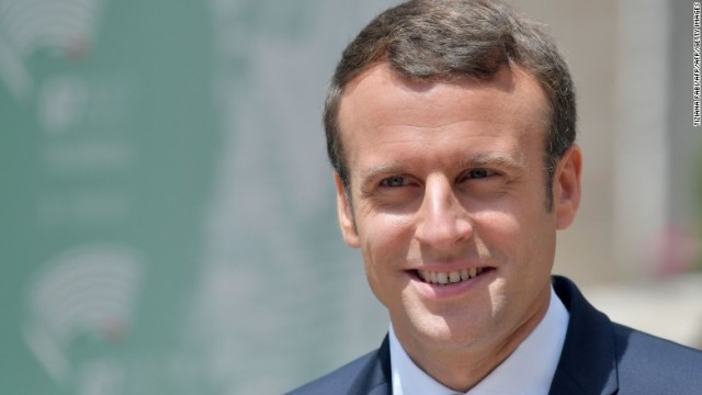 マクロン仏大統領が率いる新党「共和国前進（ＲＥＭ）」が来月の選挙戦で優勢に