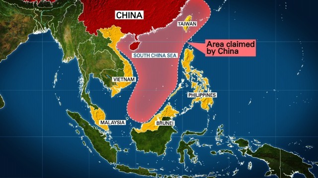 中国は西沙（パラセル）諸島などに対して領有権を主張している