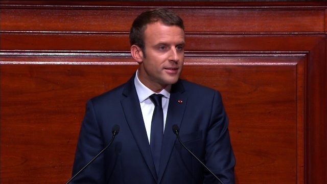 フランスのマクロン大統領