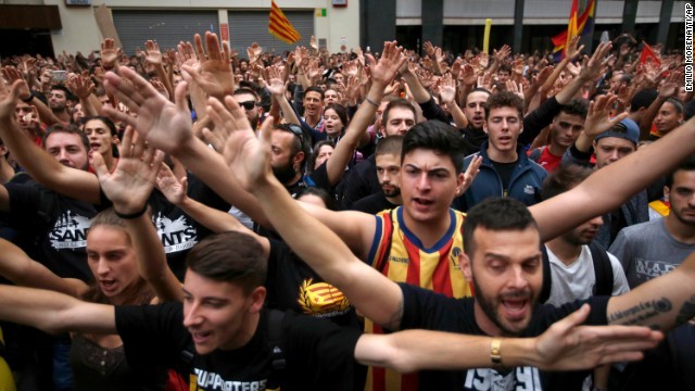 カタルーニャ自治州の独立を問う住民投票をめぐる混乱が続く