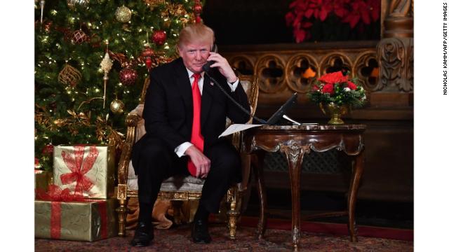 トランプ米大統領が別荘でクリスマス休暇を満喫