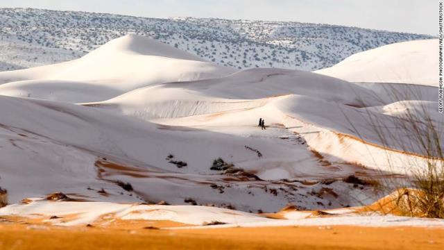 過去４０年で３度目の積雪だったという