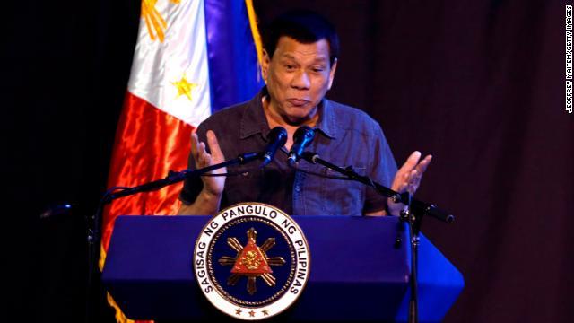 フィリピンのドゥテルテ大統領