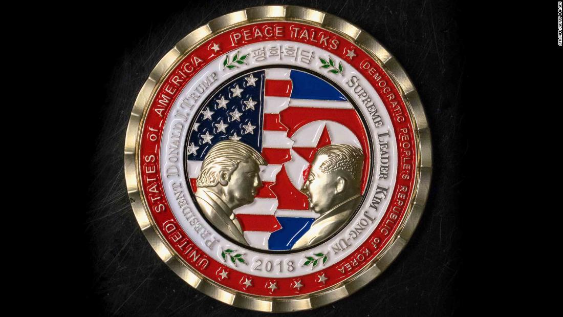 米朝首脳会談の記念硬貨、早くも登場 実現とは関係なく - CNN.co.jp