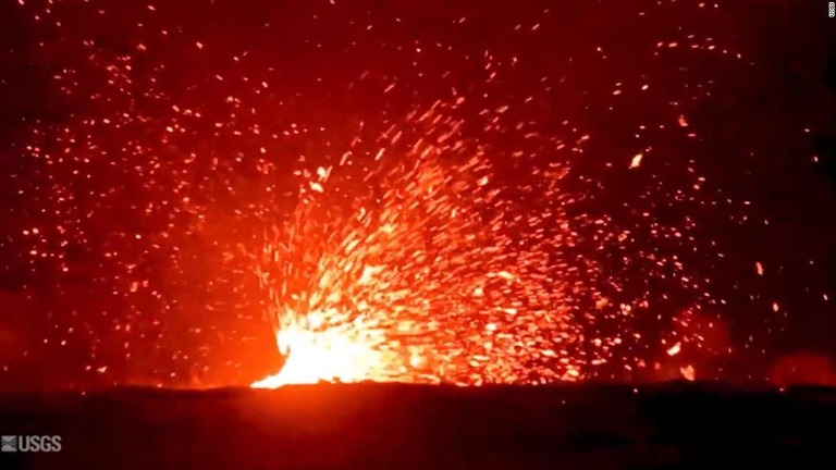 キラウエア火山は今年春から夏にかけて大規模な噴火が起きた/USGS