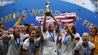 サッカー女子Ｗ杯で、米国が連覇を達成