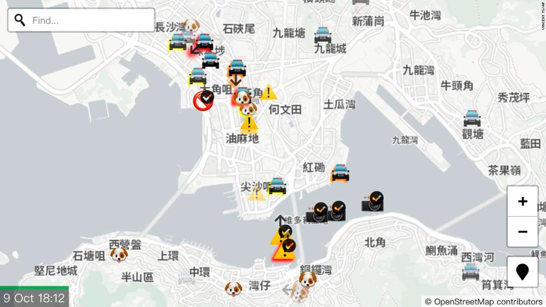 Cnn Co Jp アップル 香港の地図アプリを削除 デモ隊が警察追跡に使用