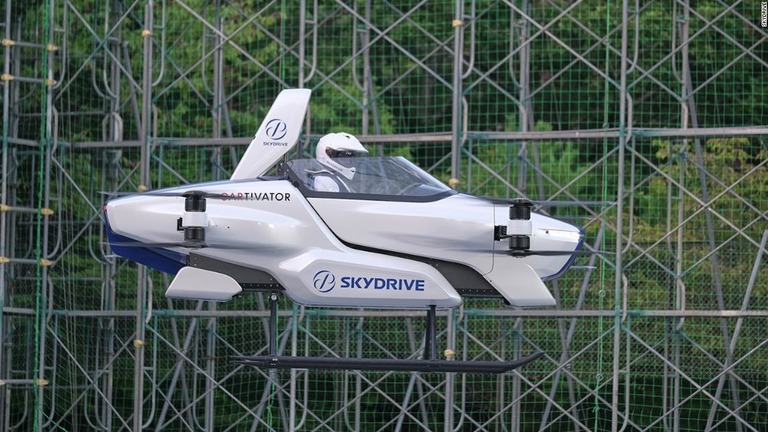 スカイドライブ社の空飛ぶクルマ「ＳＤ―０３」が試験飛行に成功した/SkyDrive