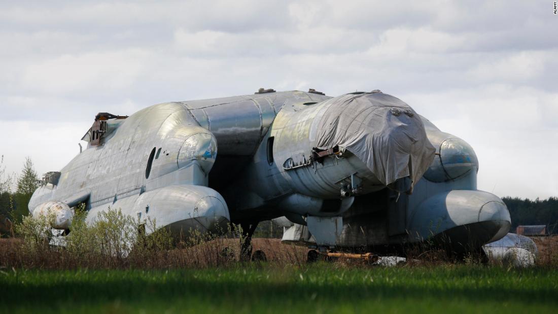 旧ソ連の幻の「空飛ぶ怪物」、垂直離陸水陸両用機ＶＶＡ１４ - CNN.co.jp