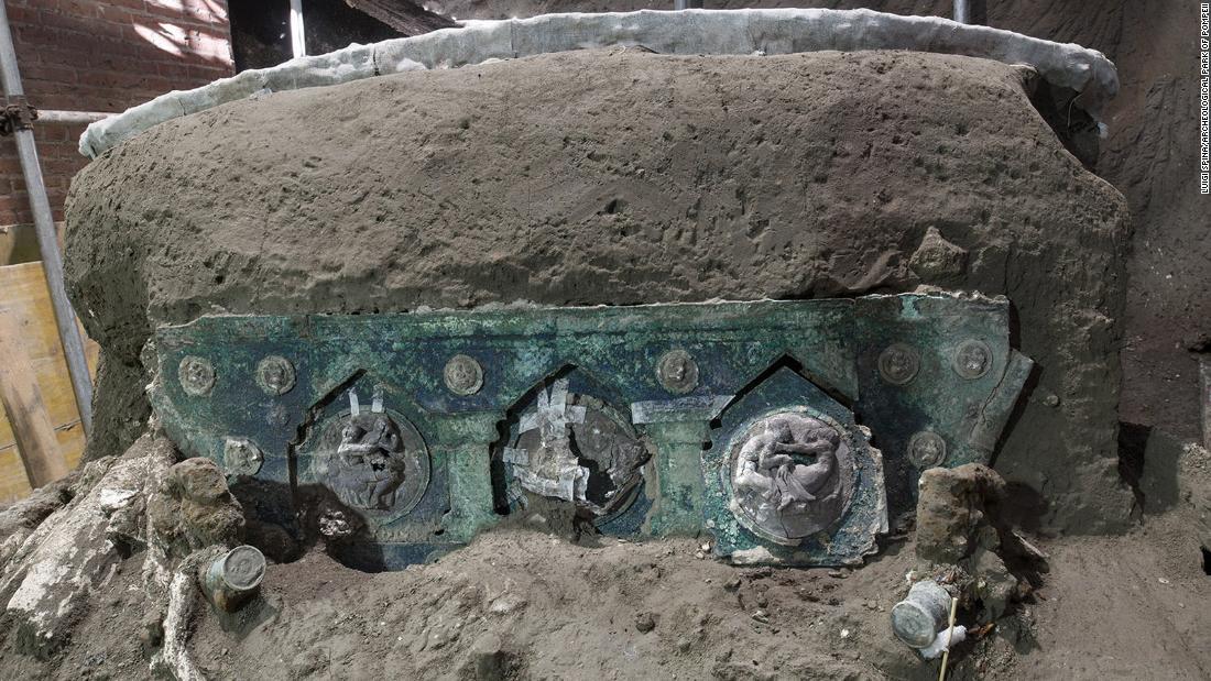 Cnn Co Jp 古代ローマの馬車を発掘 ほぼ無傷の状態 イタリア