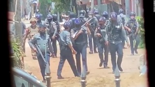 ミャンマー中部の都市バゴーで繰り広げられた軍による暴力の実態を目撃者が語った