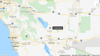 メキシコとの国境に近い米カリフォルニア州南部で、６００回以上の小さな地震が発生した