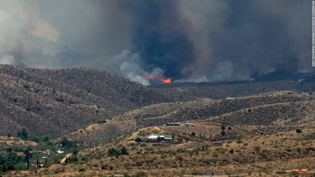 Cnn Co Jp 米アリゾナ州の山火事が拡大 近隣の３地区に避難勧告