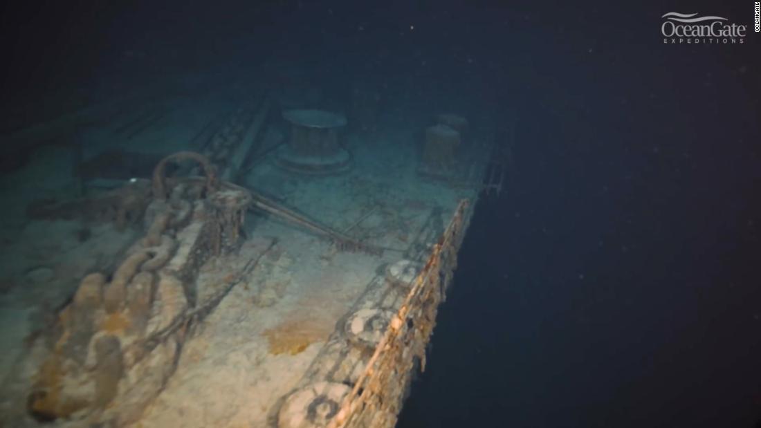 沈没した豪華客船タイタニック、かつてなく鮮明に ８Ｋ映像公開 - CNN 