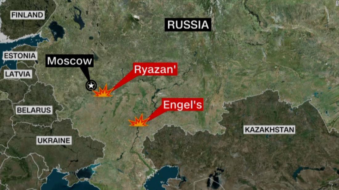 ロシア国内の空軍基地に無人機攻撃か - CNN.co.jp