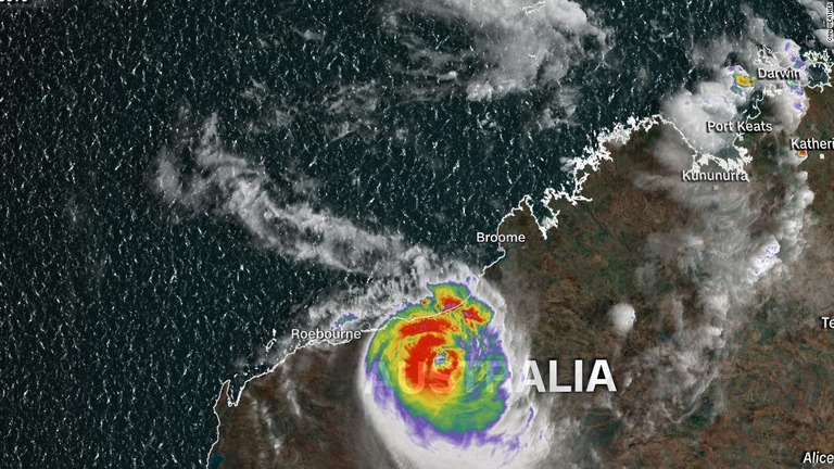 サイクロン「イルサ」が西オーストラリア沿岸部を直撃/CNN Weather