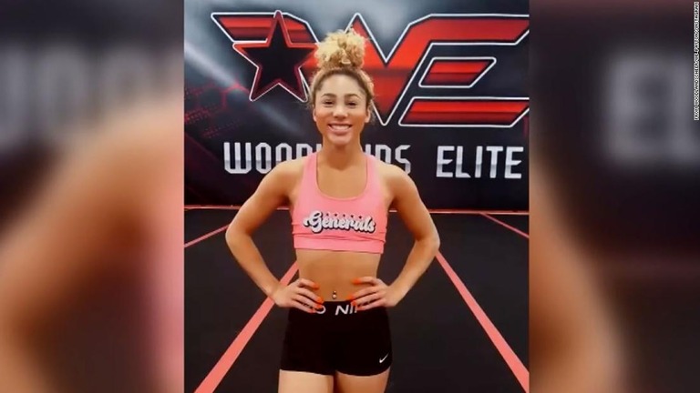 撃たれて重傷を負ったペイトン・ワシントンさん/From woodlandscheer/we_payton//Instagram