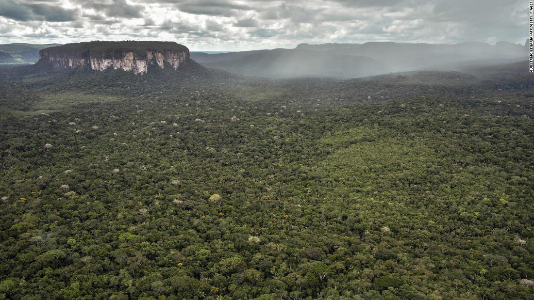 コロンビアのアマゾン上空では事故が頻発している/Guillermo Legaria/AFP/Getty Images