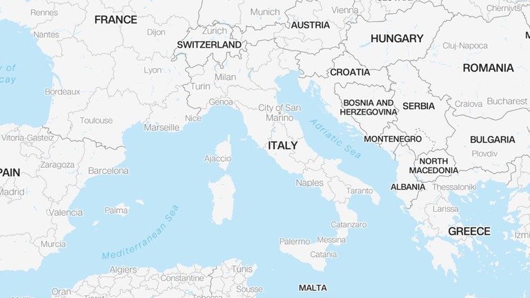 １０秒未満だった痴漢行為を無罪とした裁判についてイタリア国内で波紋が広がっている/Mapbox