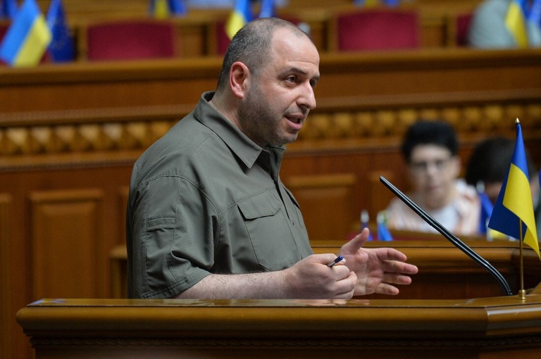 ウクライナの新国防相に就任したルステム・ウメロウ氏/Andrii Nesterenko/AFP/Getty Images