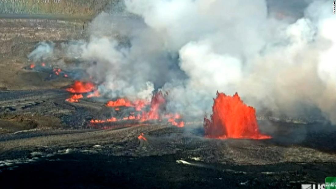 ハワイのキラウェア火山、3カ月ぶりに噴火 - CNN.co.jp