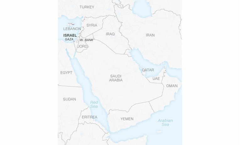 米英がイエメンのフーシに空爆を実施/Graphic: Henrik Pettersson and Amy O'Kruk, CNN