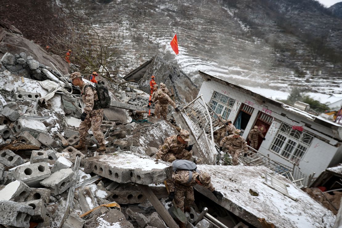 少なくとも４７人の安否が確認されていない/AFP/Getty Images