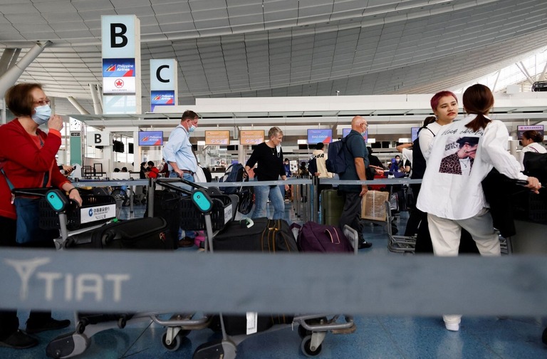 ５位に急上昇した羽田空港/Issei Kato/Reuters 