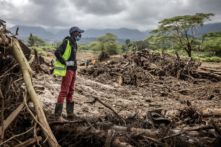 ケニアで発生した大規模洪水の死者が増えている/Luis Tato/AFP/Getty Images via CNN Newsource