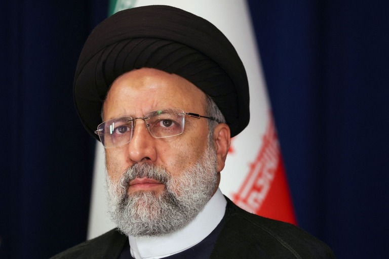 イランのライシ大統領＝２０２３年９月、米ニューヨーク市/Shannon Stapleton/Reuters