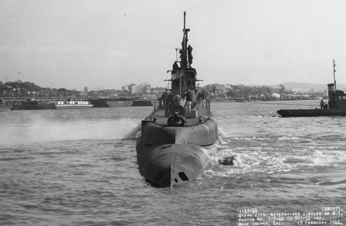 米海軍が所有するハーダーの写真/Naval History and Heritage Command